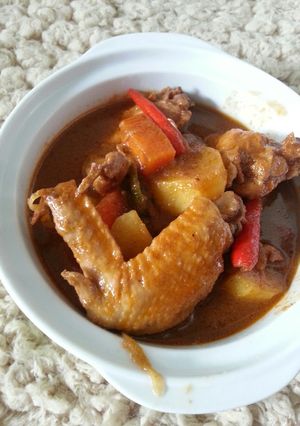 Foto resep Ayam masak kurma