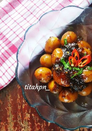 Foto resep Telur puyuh bumbu kecap