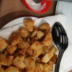 A picture of Fast and easy crispy potatoe bites.
