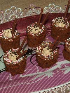 Φωτογραφία της συνταγής Nutella brownie  cups