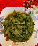 Cải làn xào gừng