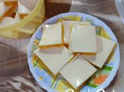 A picture of milk agar jelly