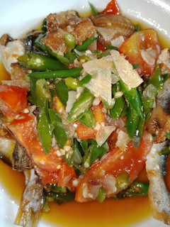 Foto resep Ikan Asin Baung Cabe Ijo