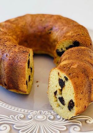 Una foto de Budín integral de ciruelas y miel sin gluten