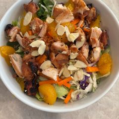 Teriyaki Chicken Asian Salad A picture of Teriyaki Chicken Asian Salad.