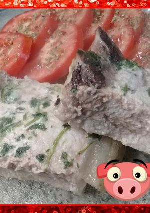 Una foto de Asado de cerdo al horno