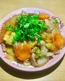 🥔🥓Khoai tây xào thịt lợn 🍅🥕