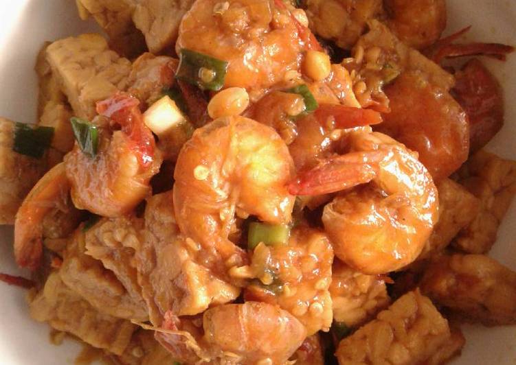 Sambel Goreng Udang Tempe