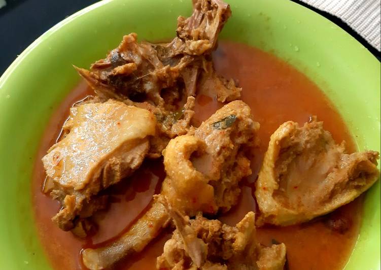 Cara Menyiapkan Gulai bebek khas aceh Super Lezat