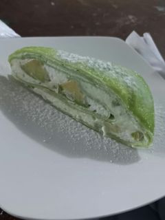 Foto resep Avocado Crepe Roll Cake