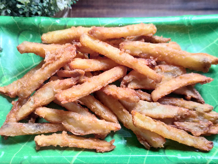  Resep termudah bikin French Fries Crispy  lezat