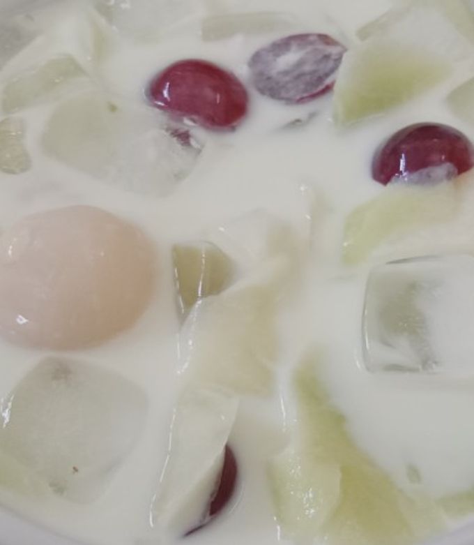 Foto resep Es Buah Susu