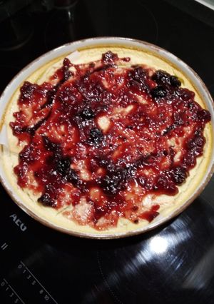 Φωτογραφία της συνταγής Ψημένο τσίζκεικ- Baked cheesecake