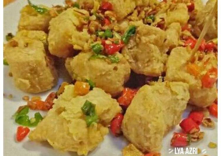 Tahu crispy cabe garam