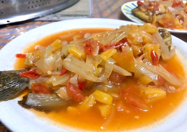 Resep Gurami Asam manis ala dapur dewi 👩🏻‍🍳, Bisa Manjain Lidah