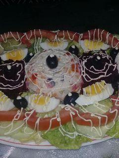 صورة لوصفة سلطة بالأرز