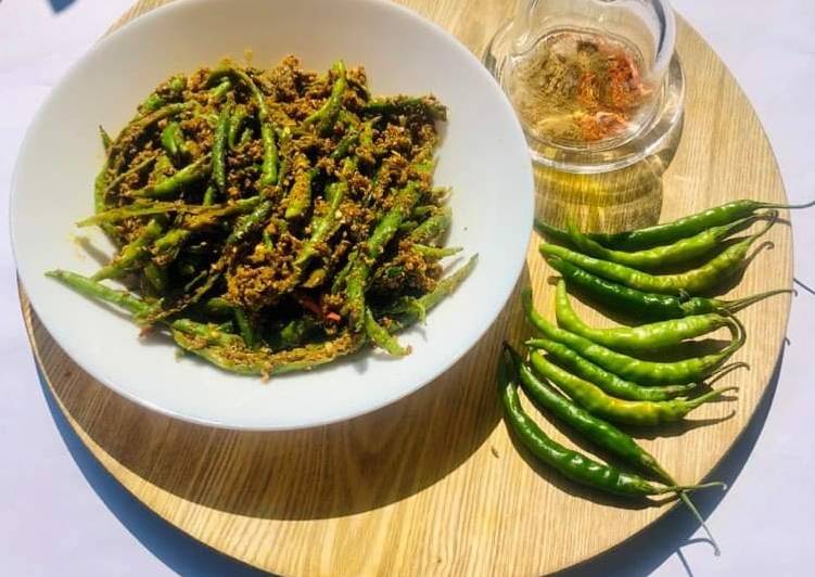 Simple Way to Prepare Speedy Green chilli Pickle