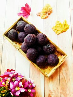 Foto resep Gemblong ketan Hitam isi gula merah
