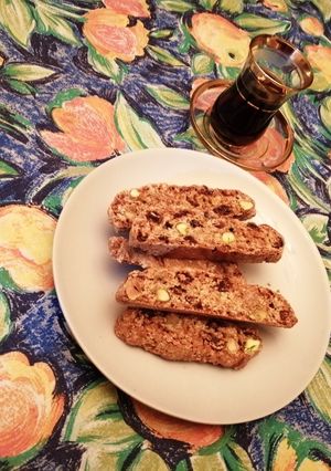 Una foto de Biscotti de arándanos secos y pistaches