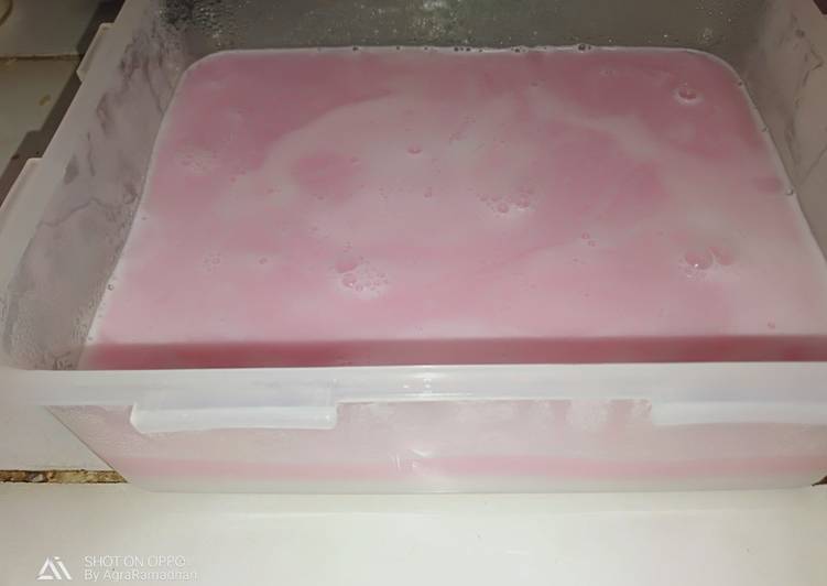 Puding vanila cocopandan