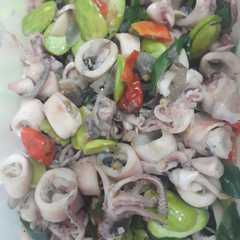 Cumi asin cabe ijo pete রেসিপির প্রধান ছবি