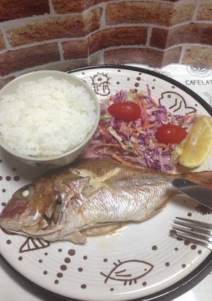 Una foto de Pescado al Horno Para la Cena!