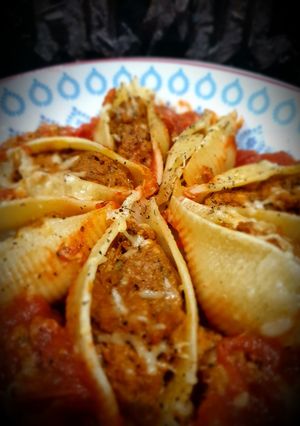 Une photo de Conchiglioni farcis au thon