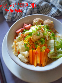Foto resep 88. Budae Jjigae (부대 찌개)
