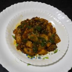 A picture of Fennel seeds peri peri stir fry potato.