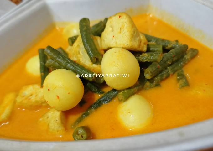 Resep Gulai Kacang Panjang Oleh Mama Baim Cookpad