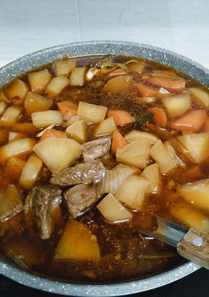 紅燒燉牛肉 的食譜成品照片