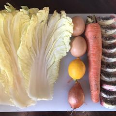 California Farm Cabbage & Egg Coleslaw A picture of California Farm Cabbage & Egg Coleslaw.
