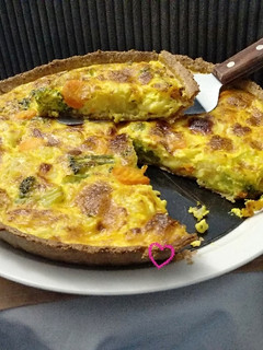 Foto de A Minha Quiche de Legumes e Cúrcuma