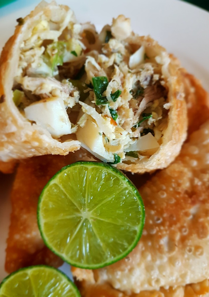 Una foto de Relleno para Empanadas fritas de pollo