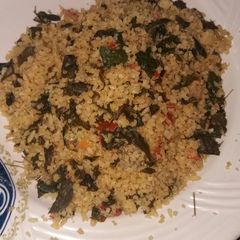 A picture of Dambun shinkafa.