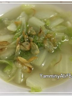 Foto resep Sayur sawi putih simple