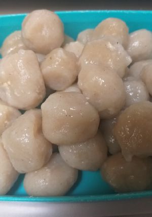 Foto resep 8. Cilok isi telur dadar