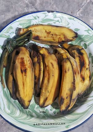 Foto resep Pisang Rebus Pandan