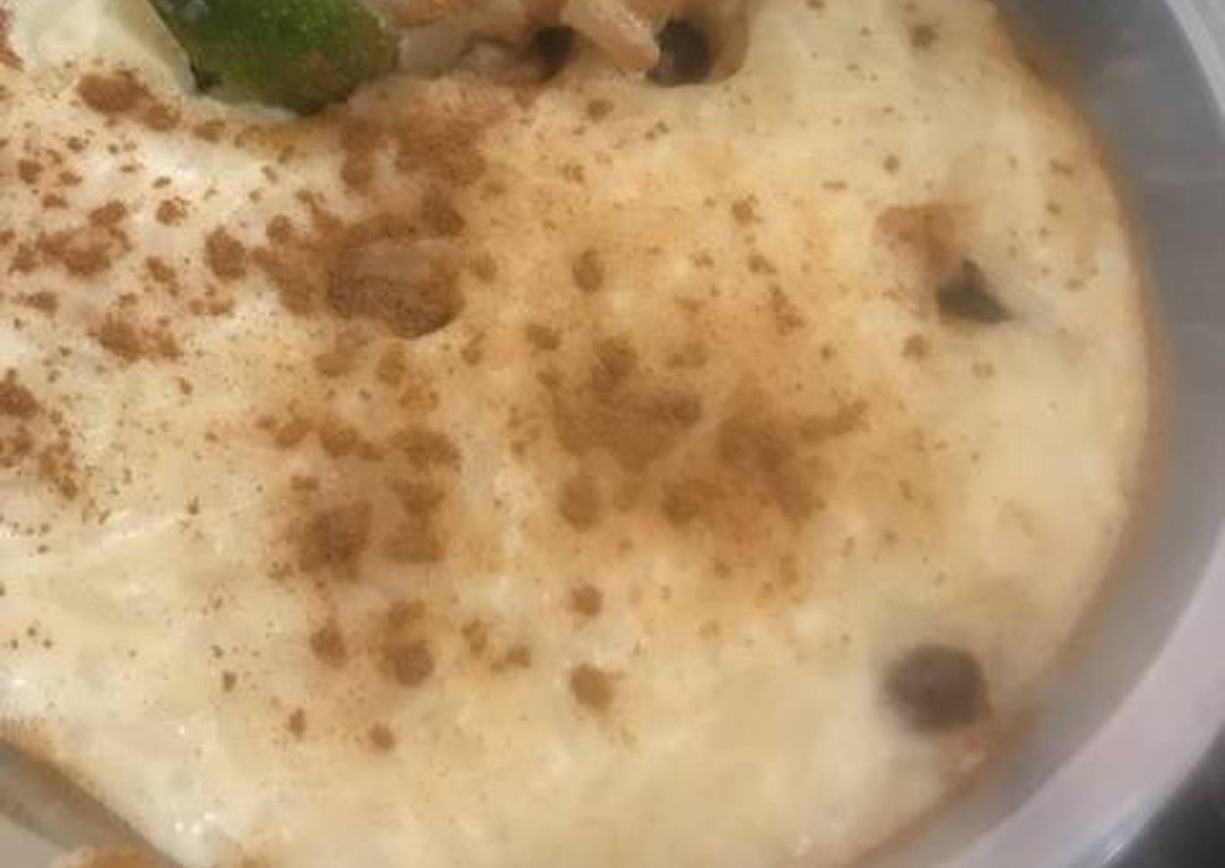 Arroz con leche a mi estilo