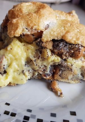 Mákosguba vaníliakrémmel recept fotója
