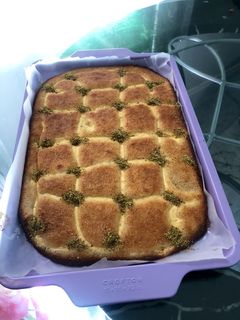 صورة لوصفة بسبوسه