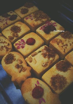 Hình của món Bánh Dứa Hoa Trà.