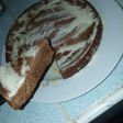 Panetela de avena con chocolate