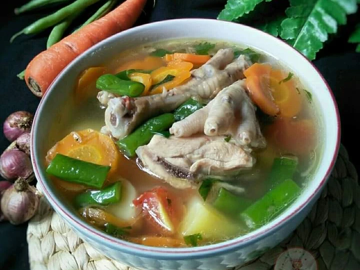 Langkah Gampang Menyiapkan Resep Sop ayam yang Bisa Manjain Lidah Anti Ribet, Bisa Manjain Lidah