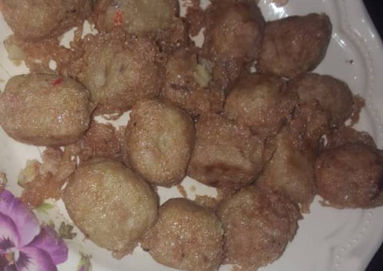 How to Prepare Favorite Yam Balls