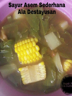 Foto resep Sayur Asem Sederhana