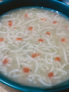 A picture of Instant Noodles soup.