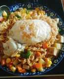 Bữa sáng dinh dưỡng- mì xào