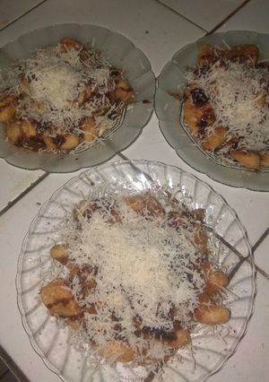 Foto resep Pisang keju simple