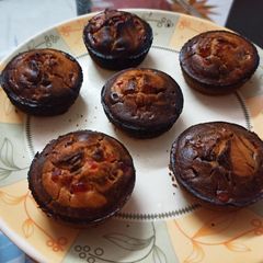A picture of Chocolate cupcakes.